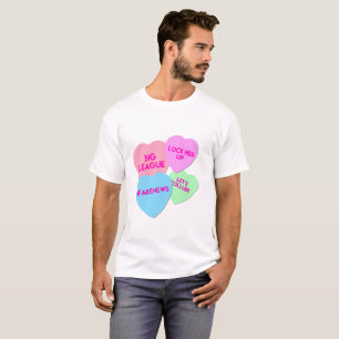 Trumpf-Valentinsgruß Trumpism Süßigkeits-Herzen T-Shirt