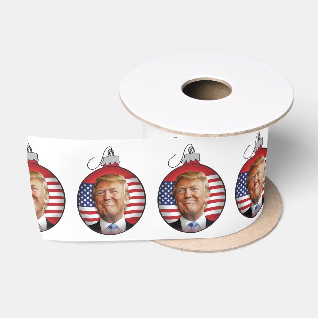 Trumpf-Weihnachten Satinband (Spule)