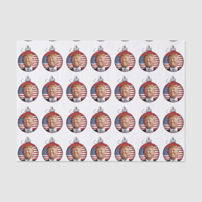 Trumpf-Weihnachten Seidenpapier (Vorderseite)