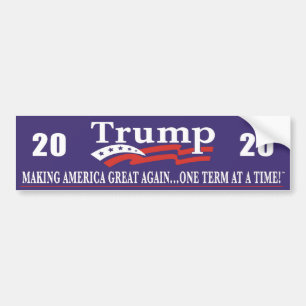 Trumpf-Wiederwahl-Autoaufkleber 2020 Autoaufkleber