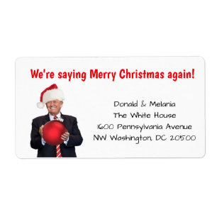 Trumpf: wir sind Sprichwort frohe Weihnachten