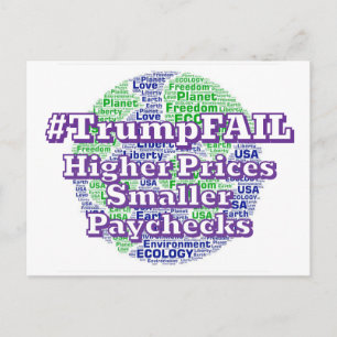 #trumpFAIL (Planet Erde) Postkarte