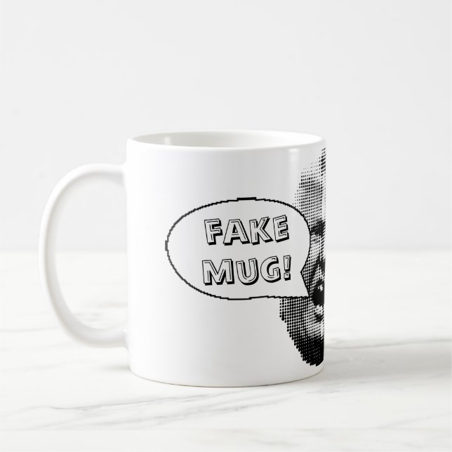 Trumpism Fake-Tasse! Kaffeetasse (Links)
