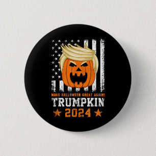 Trumpkin 2024 USA Halloween wieder großartig Button