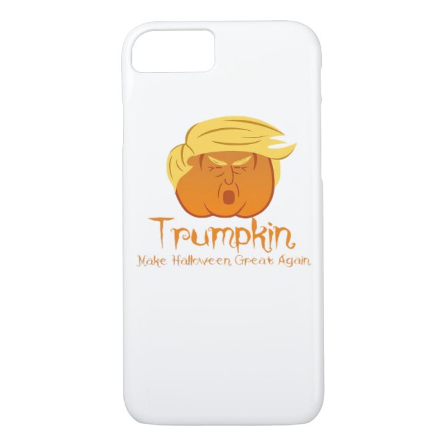 Trumpkin Classic & Funny Design zu Halloween Case-Mate iPhone Hülle (Rückseite)