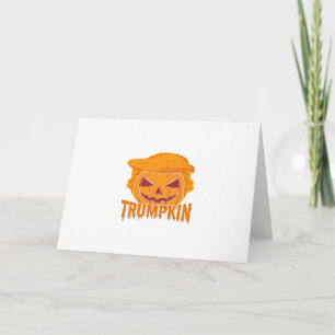 Trumpkin Classic - Pumpkin President Style Karte