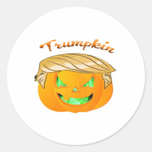 Trumpkin Classic - Sloth in einem MAGA-Hut Runder Aufkleber