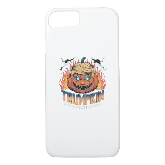 Trumpkin Classic - Spooky Pumpkin Design Case-Mate iPhone Hülle (Rückseite)
