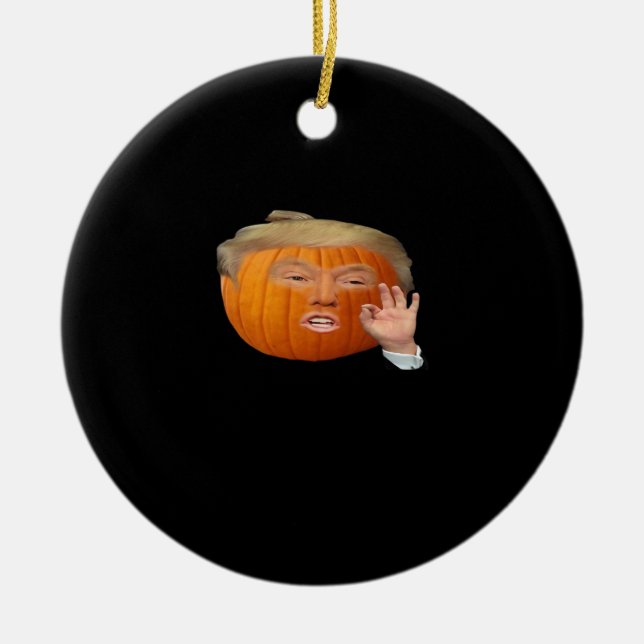 Trumpkin Design Basic & Classic Keramik Ornament (Vorne)