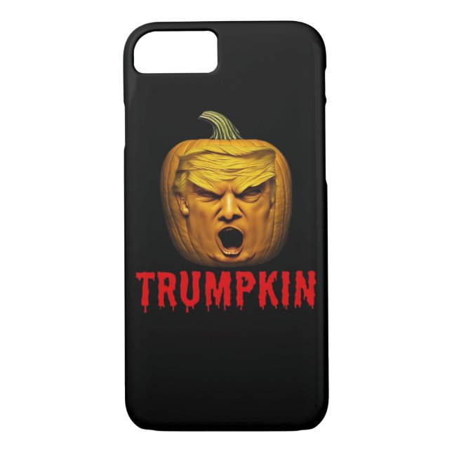 Trumpkin - Funny Donald Pumpkin Halloween Case-Mate iPhone Hülle (Rückseite)