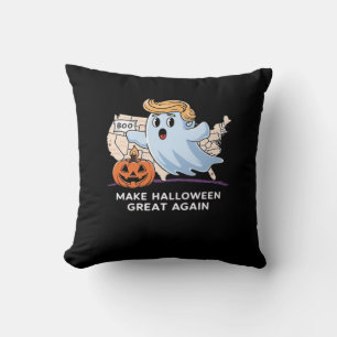 Trumpkin Funny Halloween Boo - Make Halloween Grea Kissen