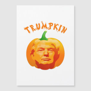 Trumpkin Funny Halloween Costume - Retro MAGA Styl Magnetkarte