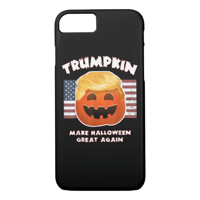 Trumpkin Funny Pumpkin Pie Pun Usa Liberals Hallow Case-Mate iPhone Hülle (Rückseite)