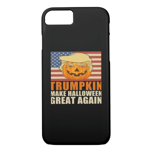 Trumpkin Halloween Funny Classic & Basic Design Case-Mate iPhone Hülle (Rückseite)