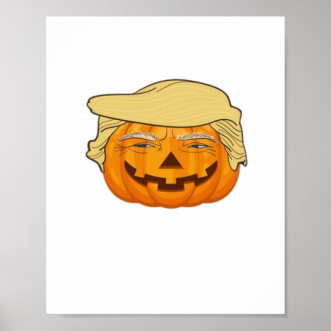Trumpkin Halloween Funny Classic - Basic Fall Slot Poster (Vorne)