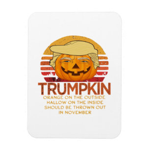 Trumpkin Halloween Funny Classic - Politischer Pum Magnet