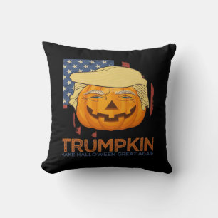 Trumpkin Halloween Funny Design Kissen