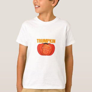 Trumpkin Halloween Kürbislaterne Graphic Funny T-Shirt