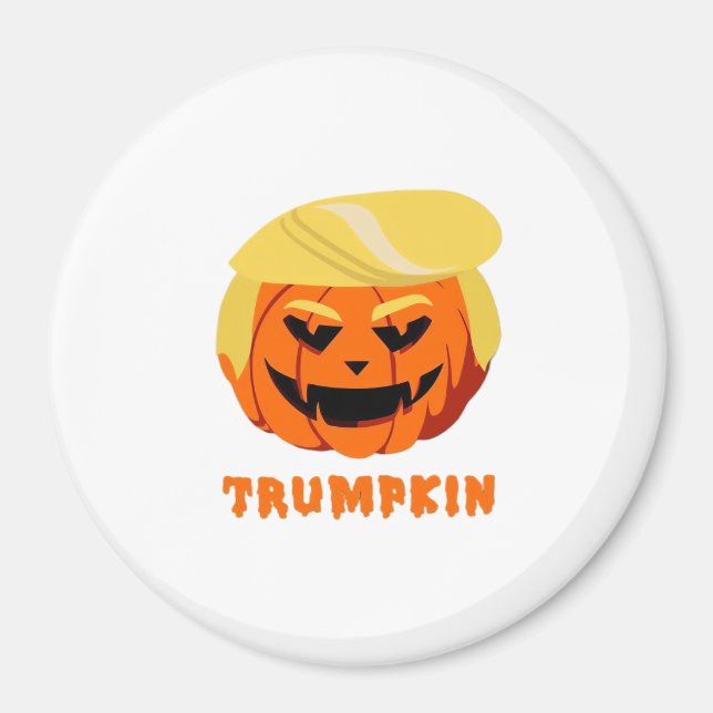 Trumpkin Halloween Magnet (Vorne)