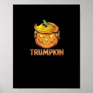 Trumpkin - Halloween Pumpkin Poster