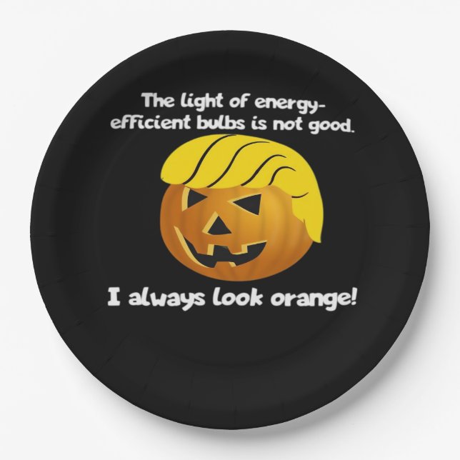 Trumpkin immer klassisch pappteller (Vorderseite)
