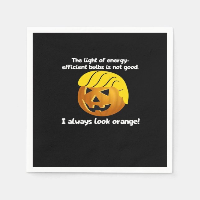 Trumpkin immer klassisch serviette (Vorderseite)