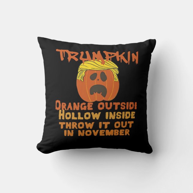 Trumpkin Inside Throw Out November Classic Kissen (Vorderseite)