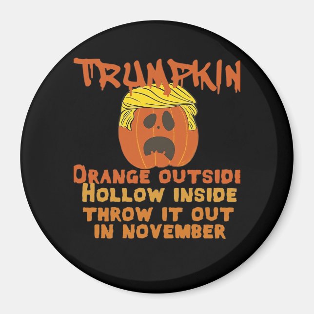 Trumpkin Inside Throw Out November Classic Magnet (Vorne)
