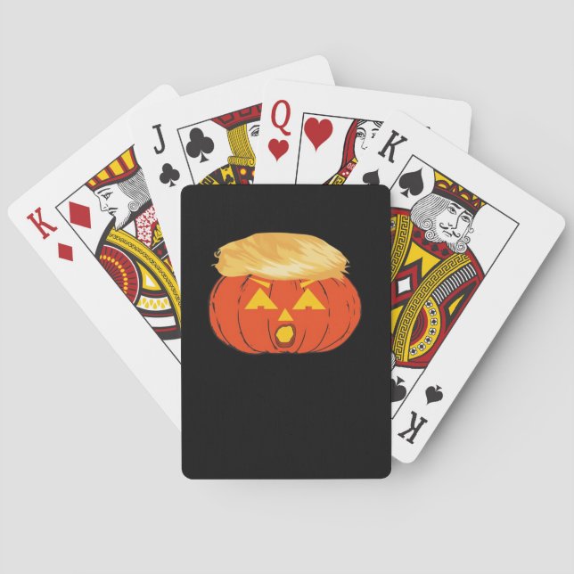 Trumpkin Jack O'Lantern Spielkarten (Rückseite)
