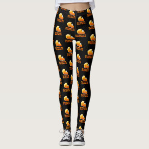 Trumpkin Kürbis-Torten-lustiger Erntedank Leggings