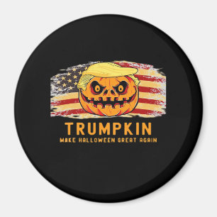 Trumpkin macht Halloween wieder groß für die Fahne Magnet