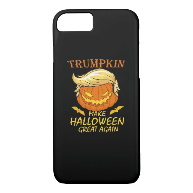 Trumpkin macht Halloween wieder groß - Retro Pumpk Case-Mate iPhone Hülle (Rückseite)