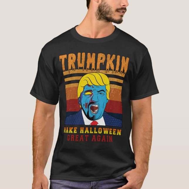 Trumpkin macht Halloween wieder groß T-Shirt (Vorderseite)