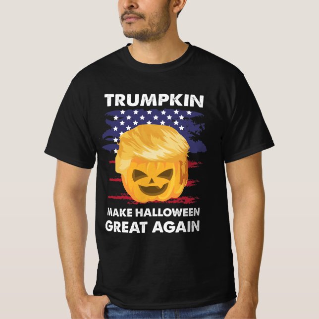 Trumpkin macht Halloween wieder groß T-Shirt (Vorderseite)
