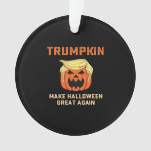 Trumpkin macht Halloween wieder großartig - klassi Ornament