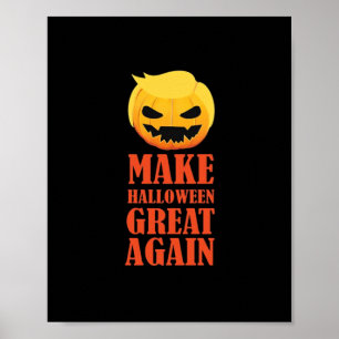 Trumpkin macht Halloween wieder großartig - MAGA P Poster