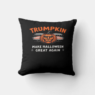 Trumpkin macht Halloween wieder klassisch Kissen