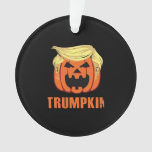 Trumpkin Make Halloween Ornament
