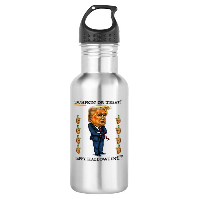 Trumpkin oder Leckerei Classic Edelstahlflasche (Vorderseite)