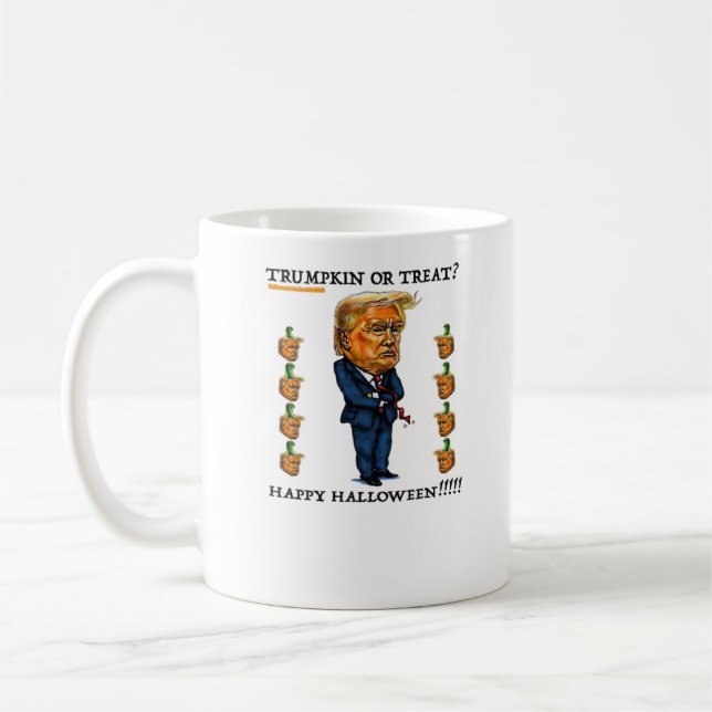 Trumpkin oder Leckerei Classic Kaffeetasse (Links)