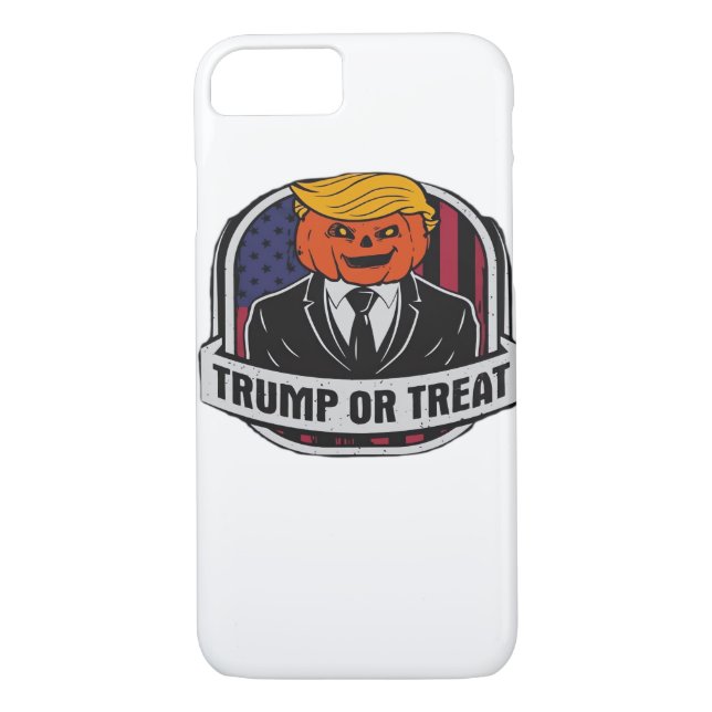 Trumpkin oder Leckerei Halloween - Politisches Kos Case-Mate iPhone Hülle (Rückseite)
