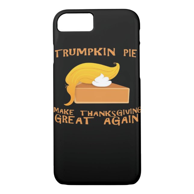 Trumpkin Pie Erntedank Case-Mate iPhone Hülle (Rückseite)