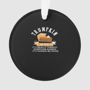 Trumpkin Pie Erntedank wieder großartig geben Ornament
