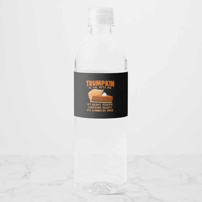 Trumpkin Pie Funny Design - Erntedank Party Hol (Vorderseite)