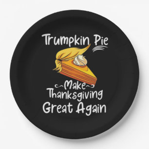 Trumpkin Pie macht Erntedank wieder groß Basebal Pappteller