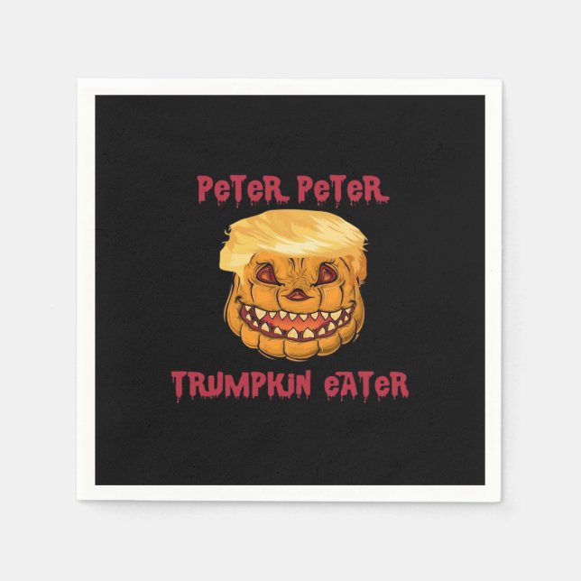 Trumpkin Pumpkin Eater Classic Serviette (Vorderseite)