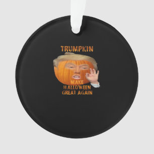 Trumpkin Pumpkin Halloween wieder groß Ornament