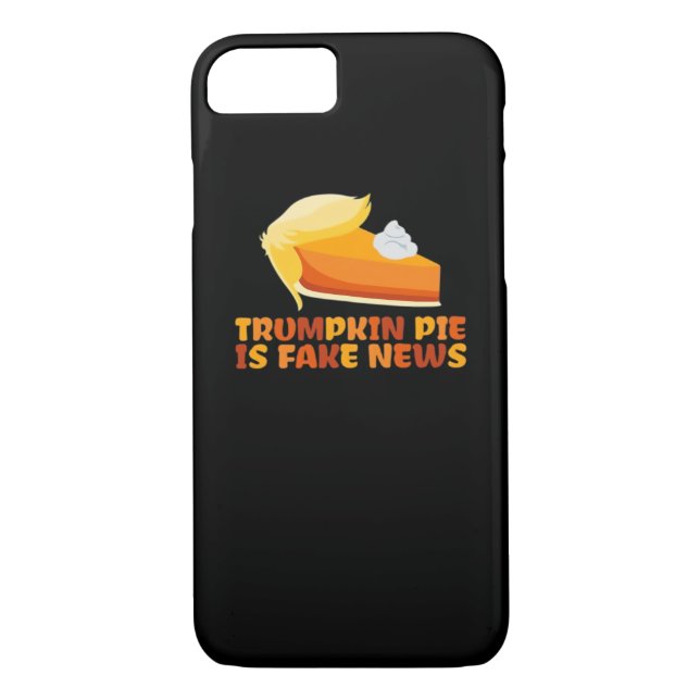 Trumpkin Pumpkin Pie Funny Erntedank Angepasst Case-Mate iPhone Hülle (Rückseite)