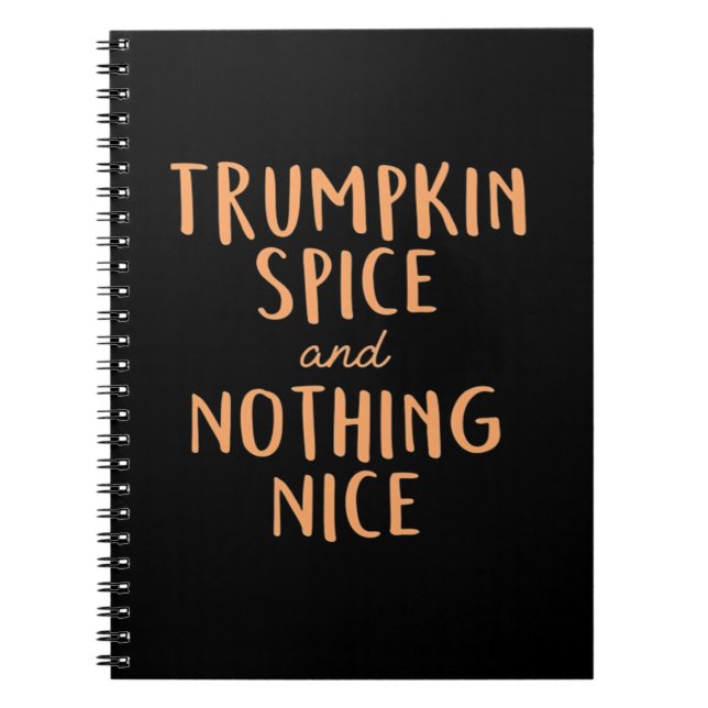 Trumpkin Spice Nice Notizblock (Vorderseite)