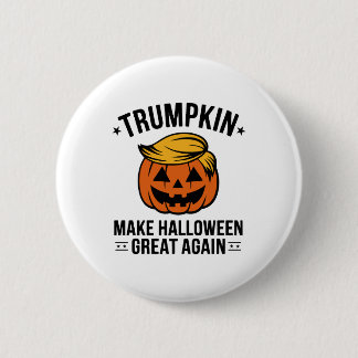 Trumpkin, Trump Halloween-Geschenk, Trumpkin macht Button